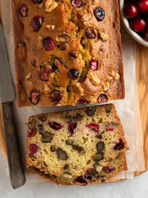 Cranberry Walnut Bread