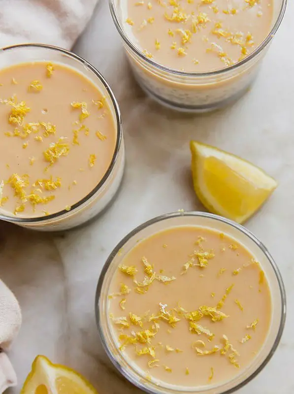 Creamy Lemon Chia Pudding