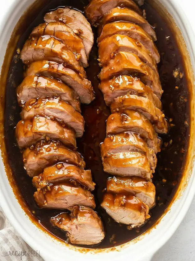 Honey Garlic Pork Tenderloin