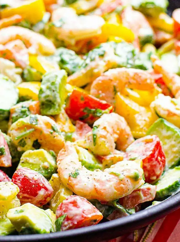 Shrimp and Avocado Salad