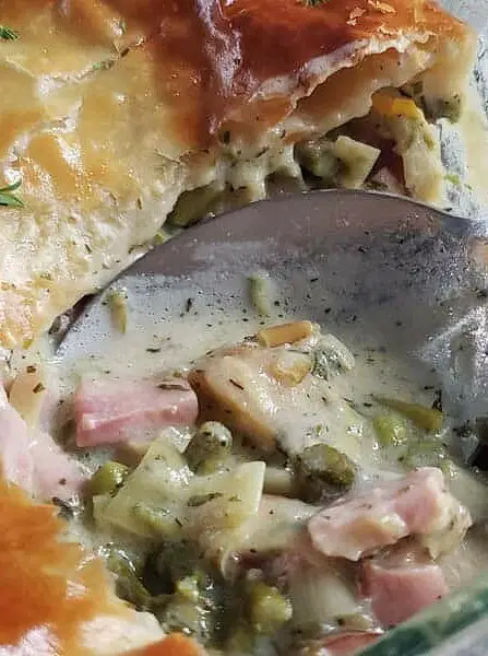 Ham and Leek Pot Pie