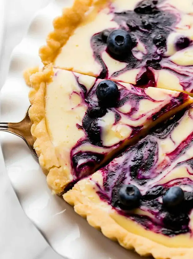 Lemon Blueberry Tart