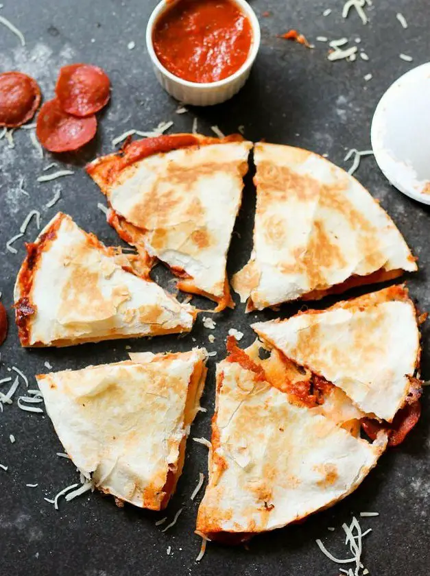 Pizza Quesadillas