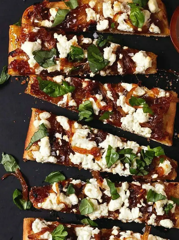 Goat Cheese Pizza