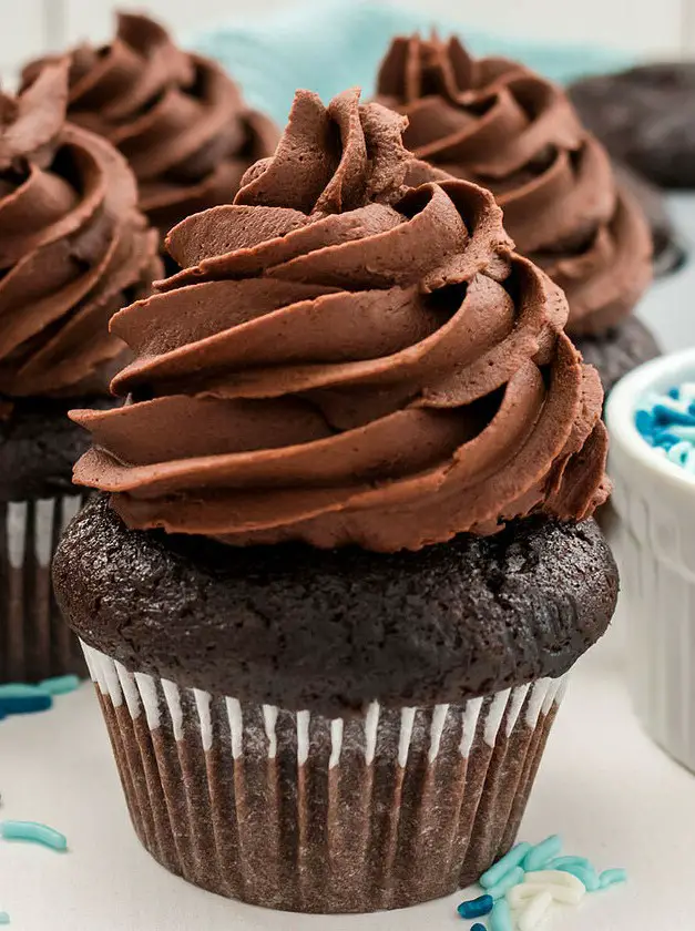 Homemade Chocolate Cupcakes