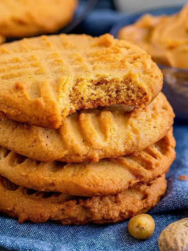 Old-Fashioned Peanut Butter Cookies