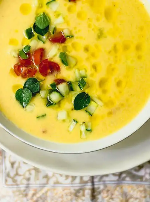 Yellow Tomato Gazpacho