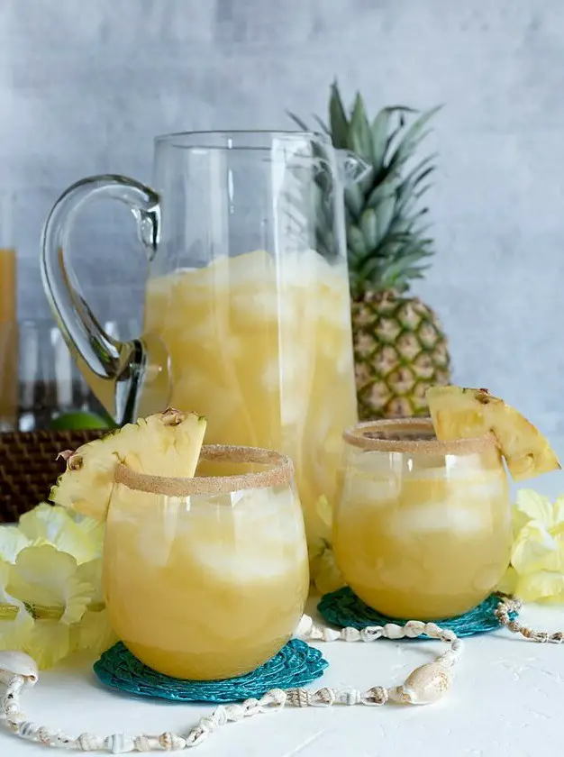 Spiced Pineapple Rum Punch