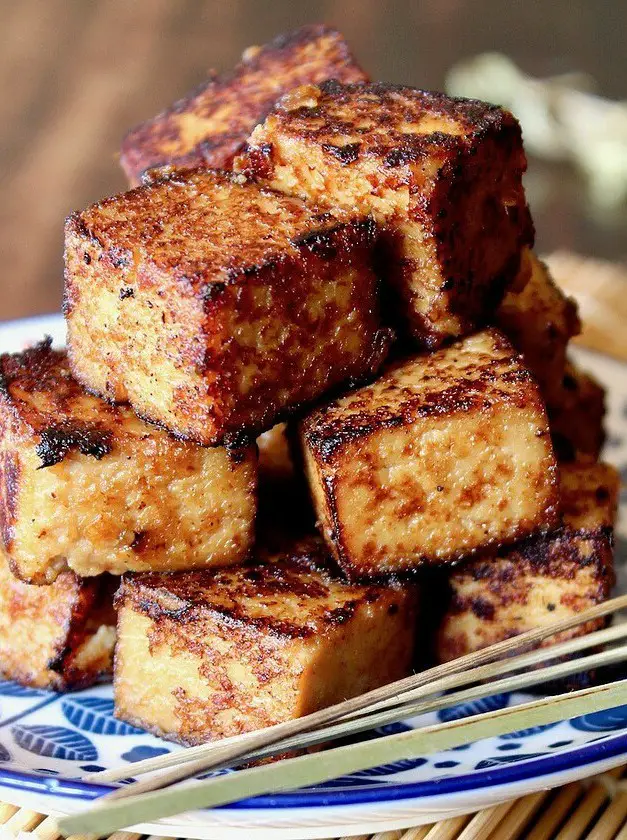 Miso Garlic-Ginger Tofu