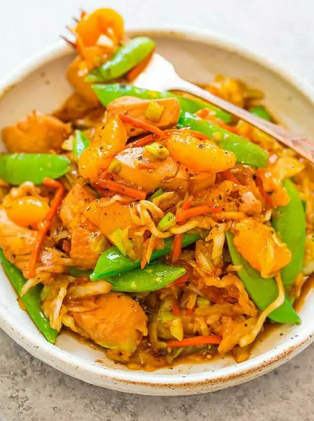 Mandarin Chicken Stir-Fry