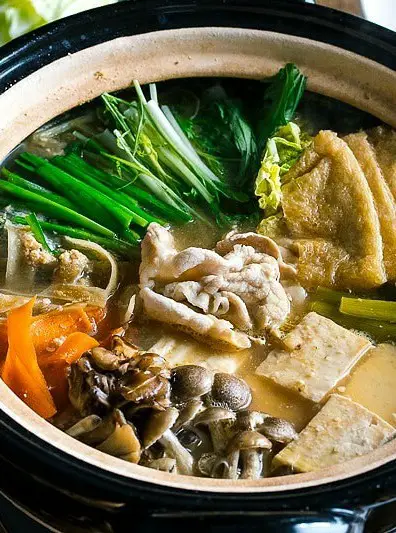 Sesame Miso Hot Pot