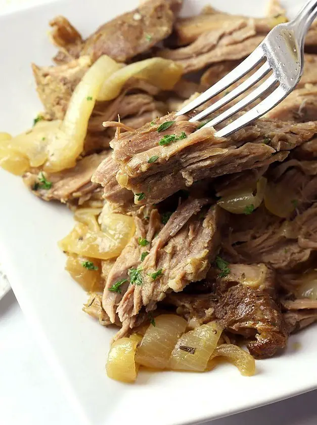 Garlic & Herb Slow Cooker Pork Roast