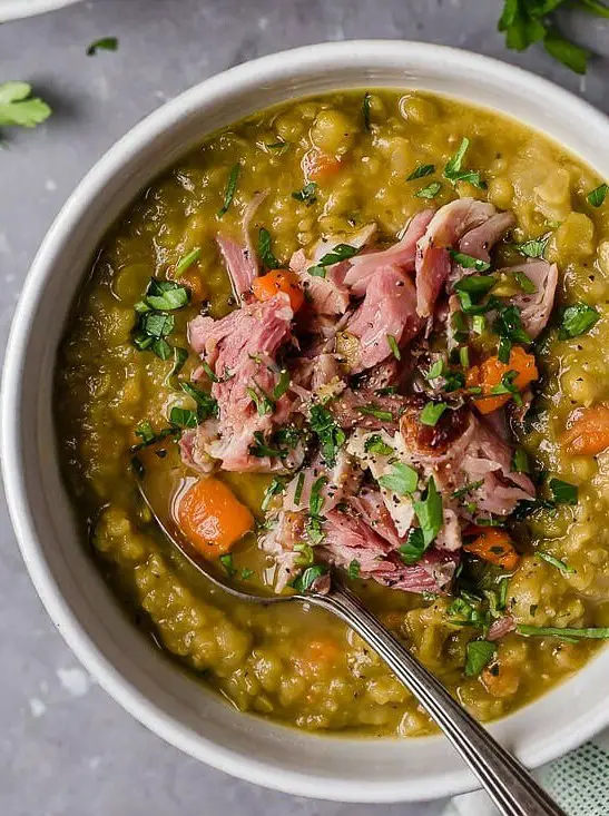 Split Pea Soup with Ham