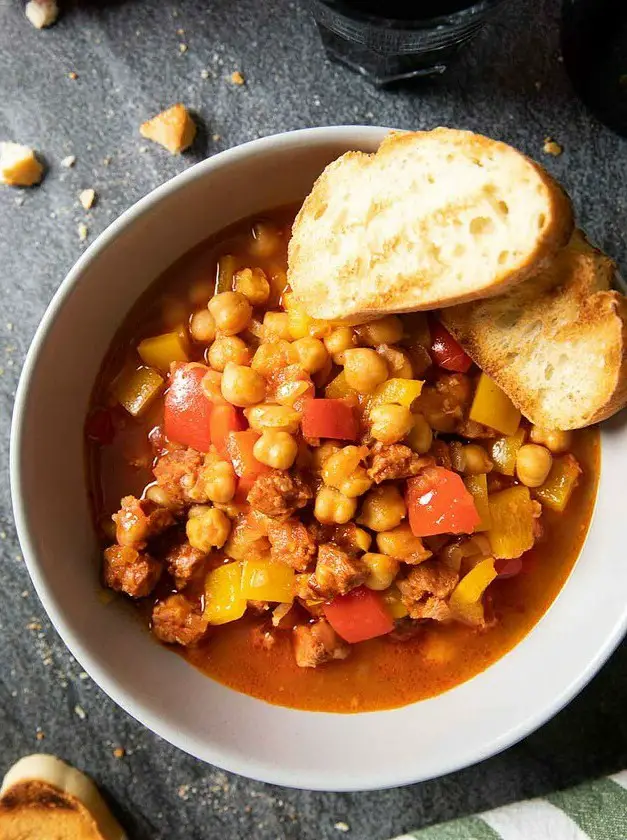 Spanish Chorizo and Chickpea Stew