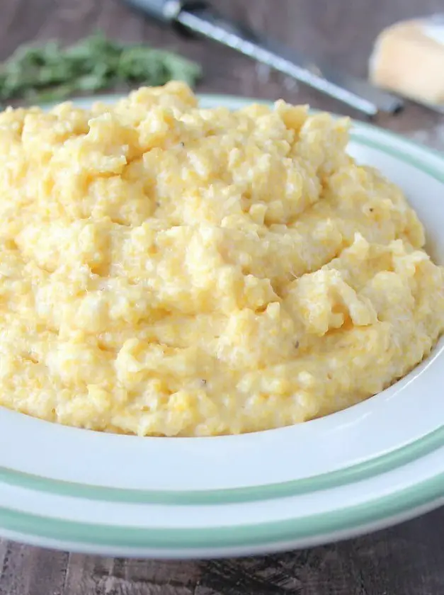 Creamy Cheesy Polenta