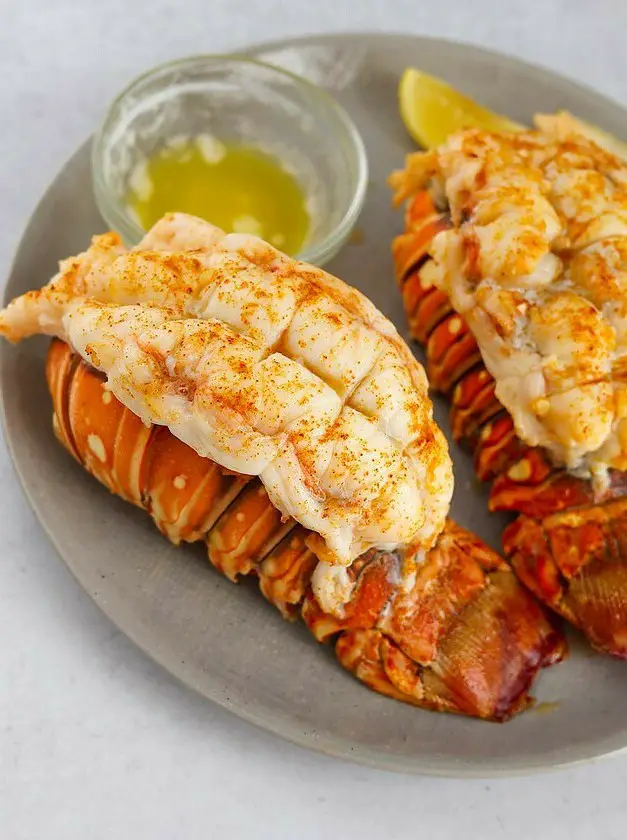 Broiled Buttery Lobster Tails