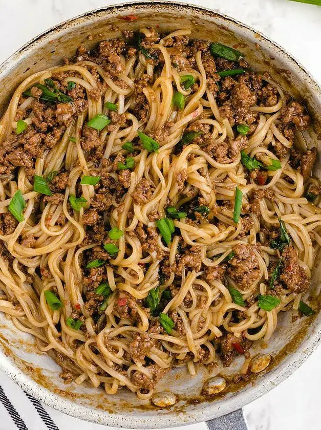 Mongolian Beef and Noodle