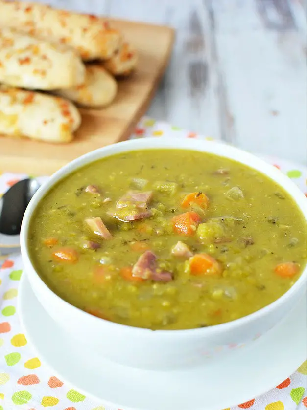 Slow Cooker Split Pea Soup