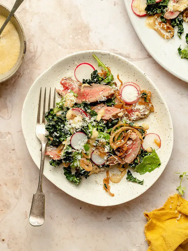 French Onion Steak Salad