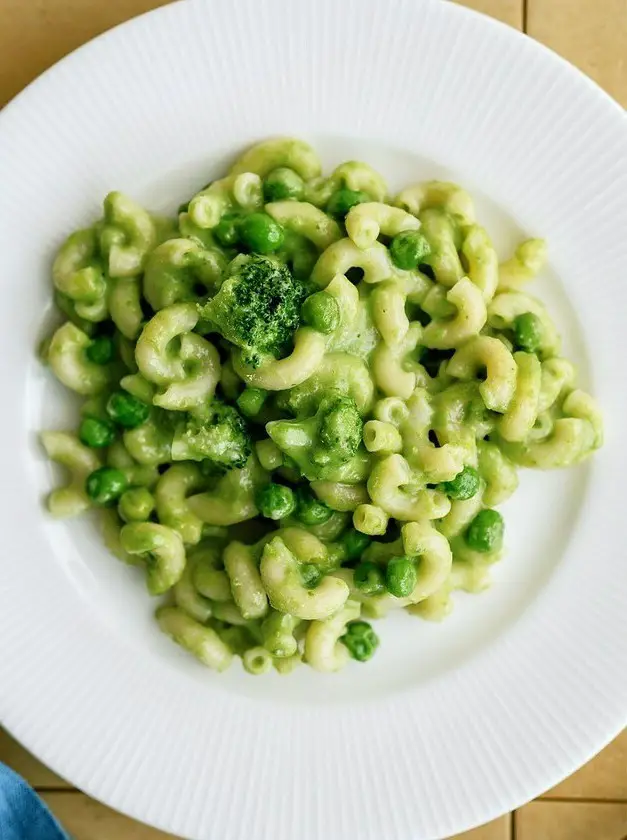 Green Mac and Cheese