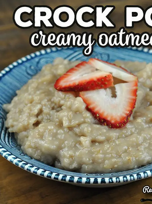 Creamy Crock Pot Oatmeal