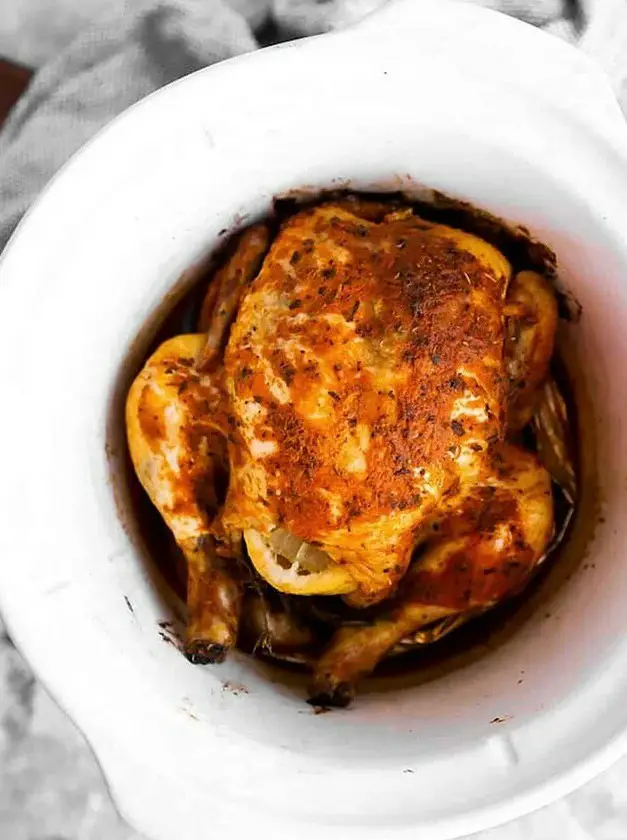 Crockpot Whole Chicken