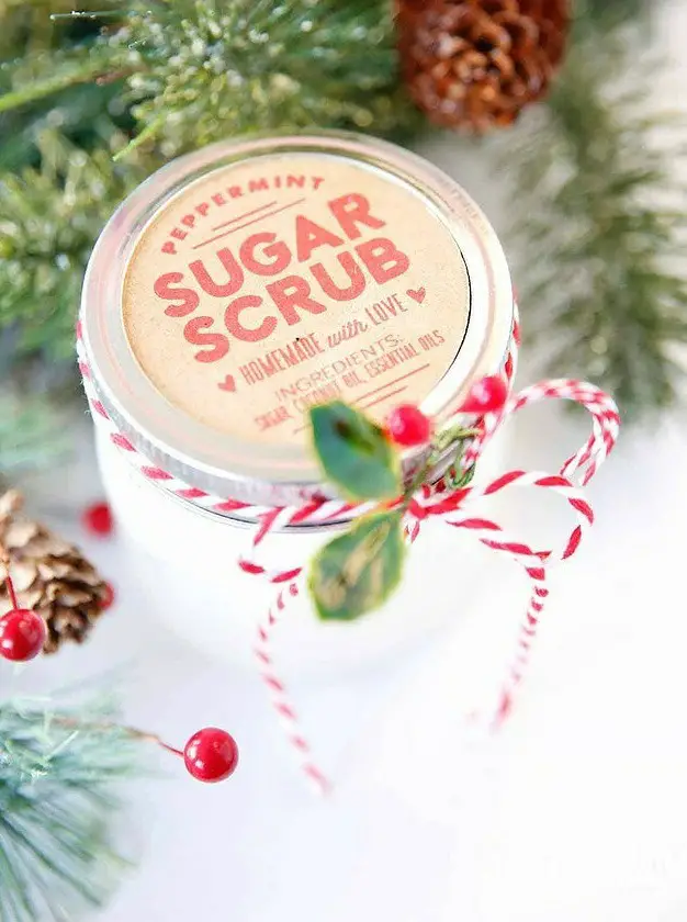 Peppermint Sugar Scrub