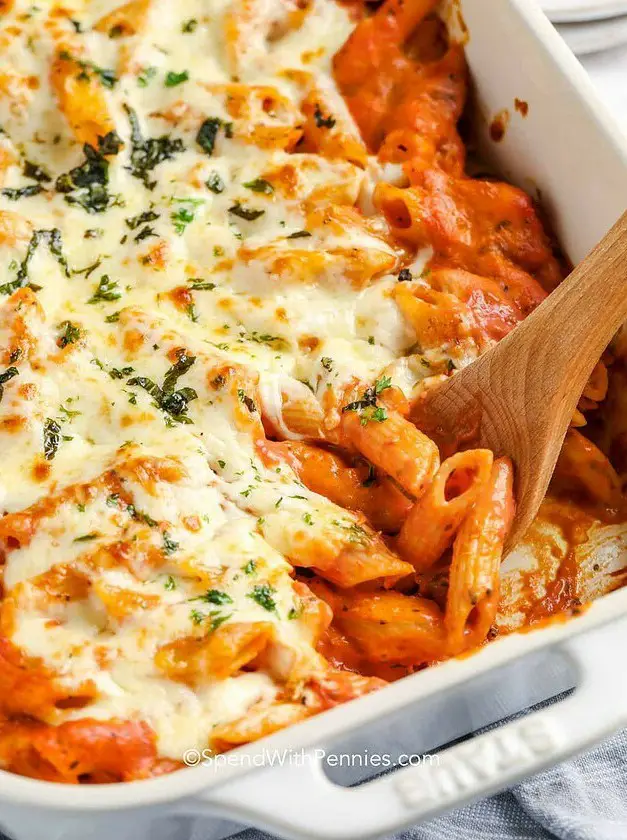 Creamy Tomato Pasta Bake