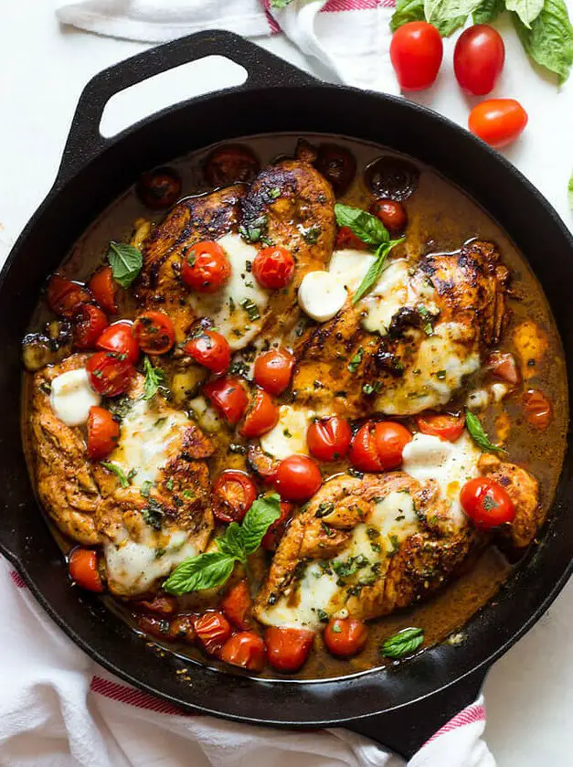 One Pan Balsamic Chicken