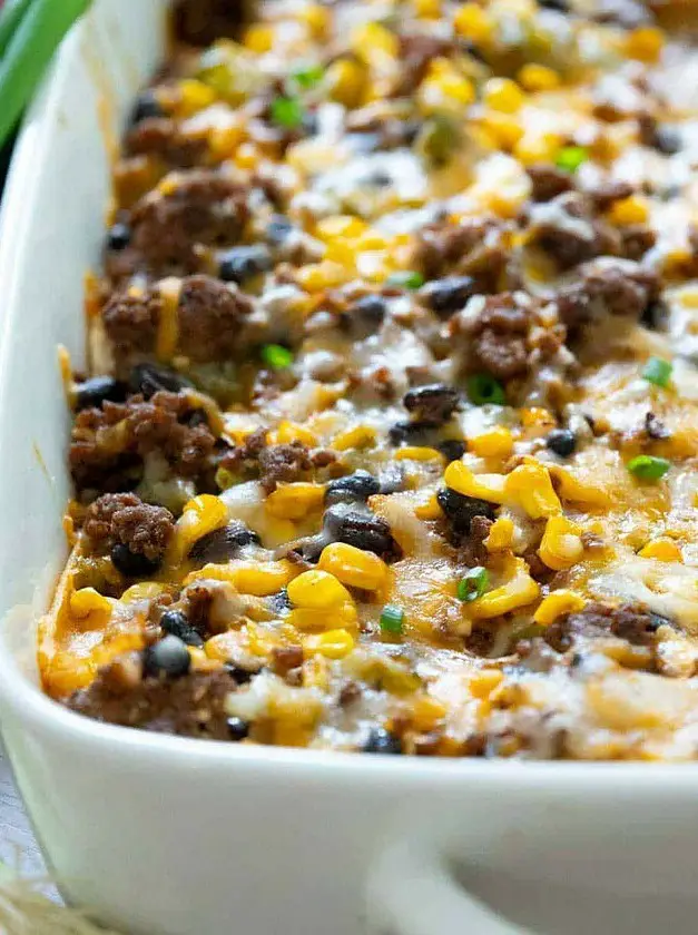 Mexican Ground Beef Casserole