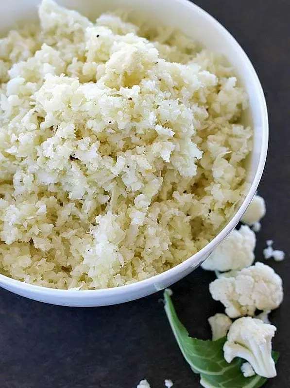 Simple Cauliflower Rice