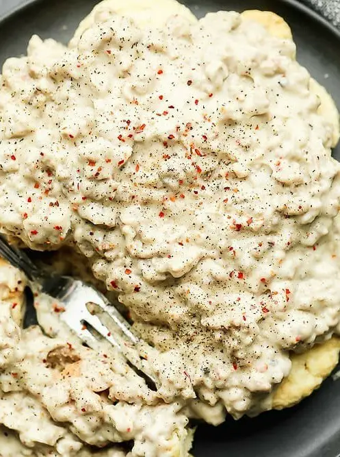 Vegan Biscuits and Gravy