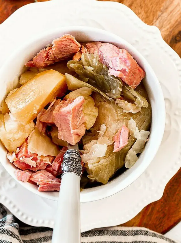 Instant Pot Ham and Cabbage, and Potatoes