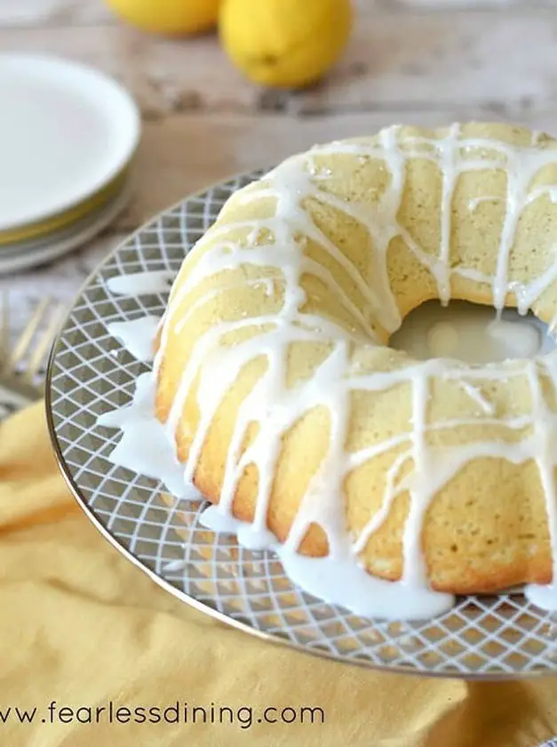 Gluten Free Lemon Bundt Cake