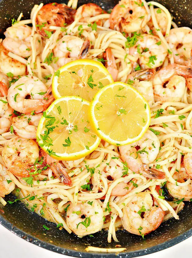 Keto Shrimp Scampi