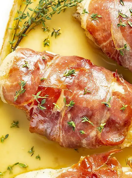 Prosciutto Wrapped Chicken Breast