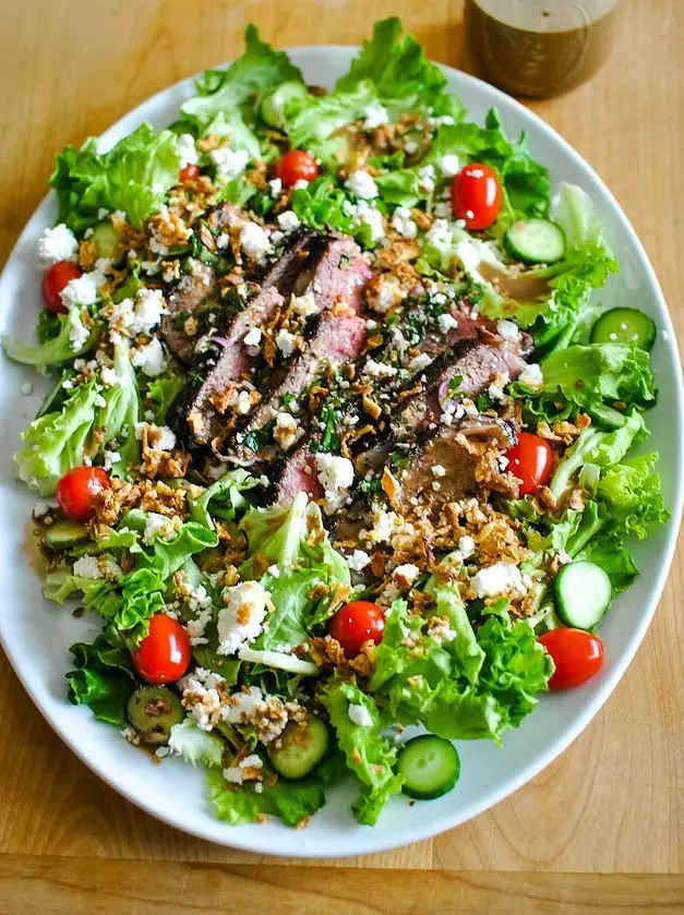 Simple Steak Salad