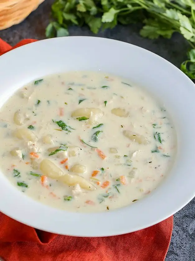 Instant Pot Chicken Gnocchi Soup