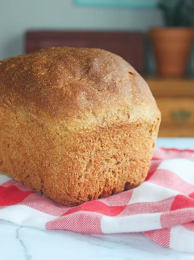 Non-Crumbly Whole Grain Sandwich Bread