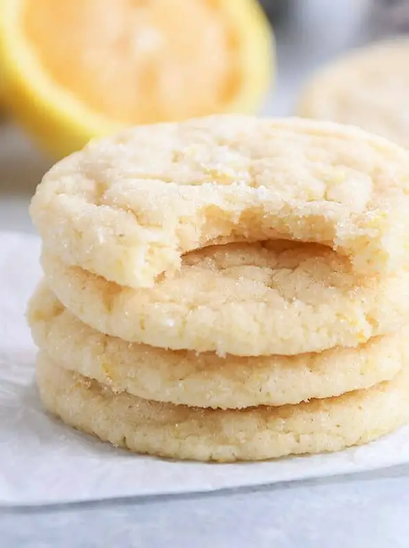 Easy Lemon Sugar Cookies