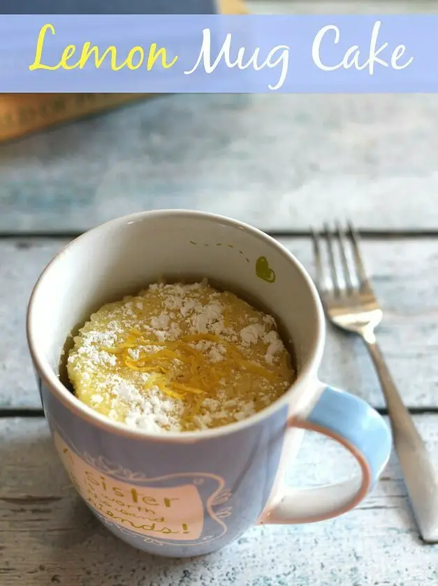 Lemon Mug Cake