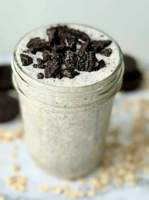 Oreo Overnight Oats