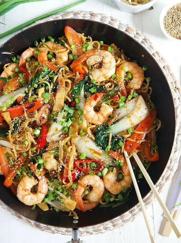 Shrimp Chow Mein