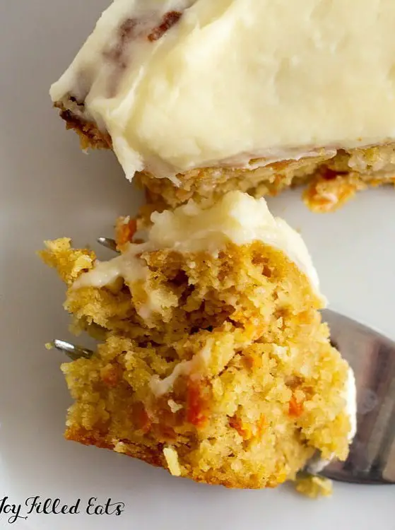 Almond Flour Carrot Cake