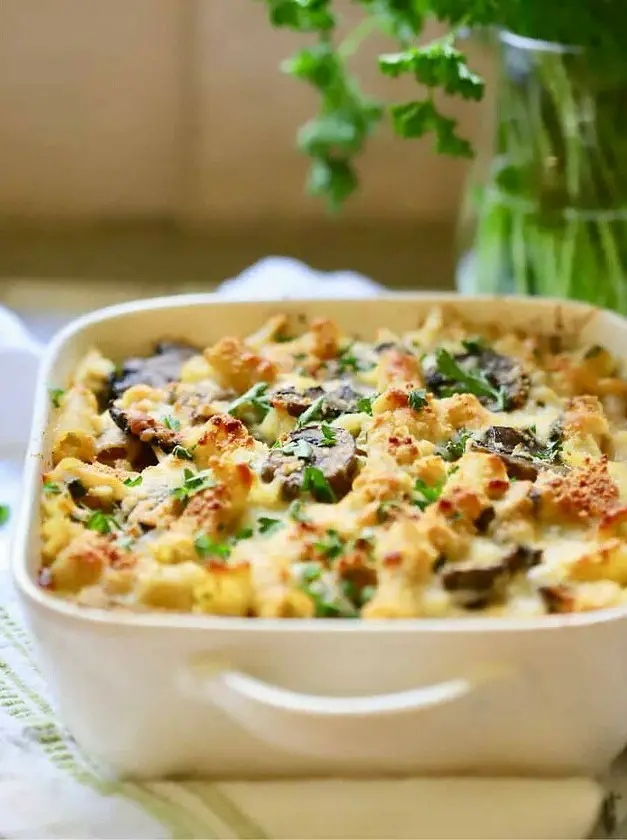 Chicken Marsala Pasta with Mushrooms