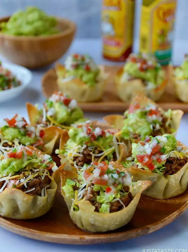 Easy Taco Salad Cups