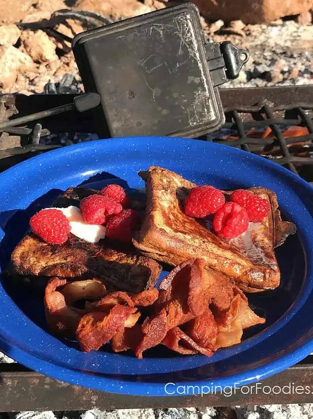 Pie Iron French Toast