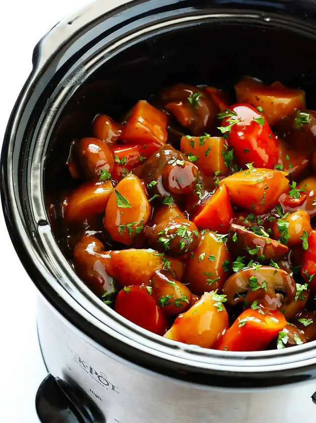 Vegetarian Portobello Pot Roast