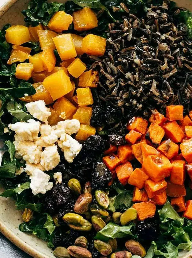 Winter Grain Bowl with Balsamic Dressing