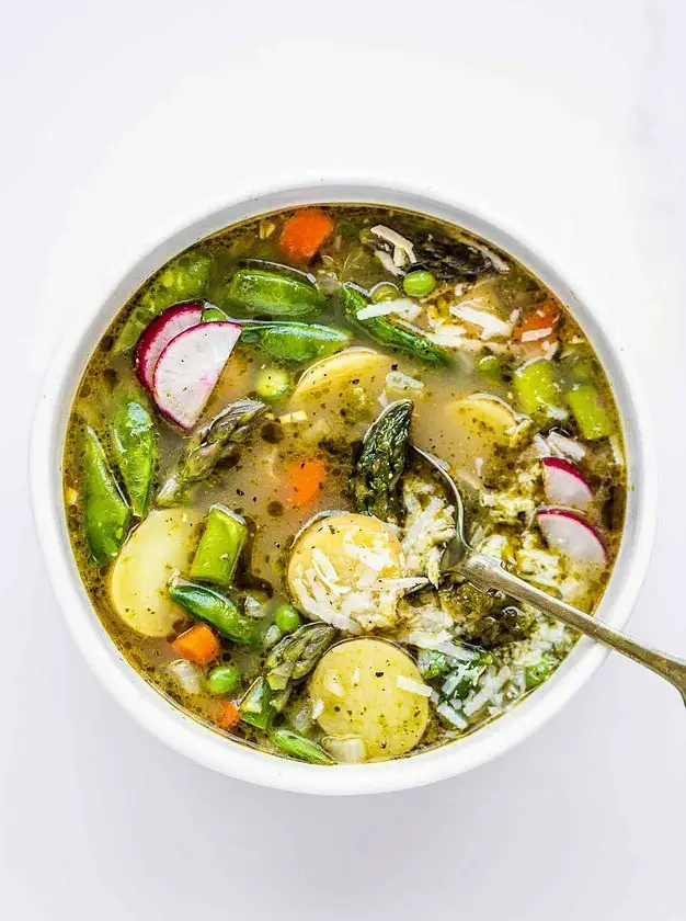 Spring Minestrone Soup